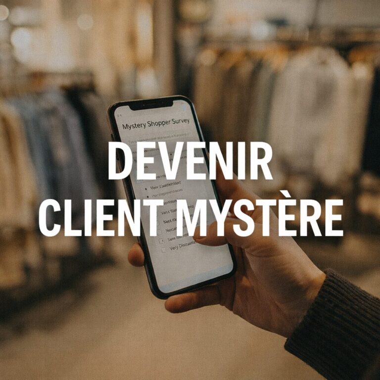 Devenir Client Mystère