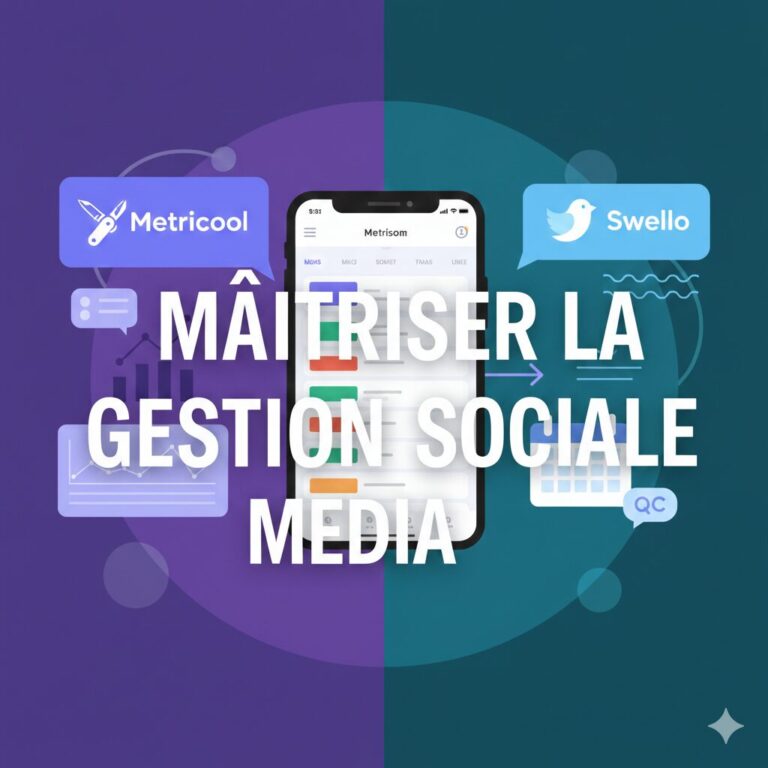 Metricool & Swello « Planifiez vos Posts sur les réseaux »
