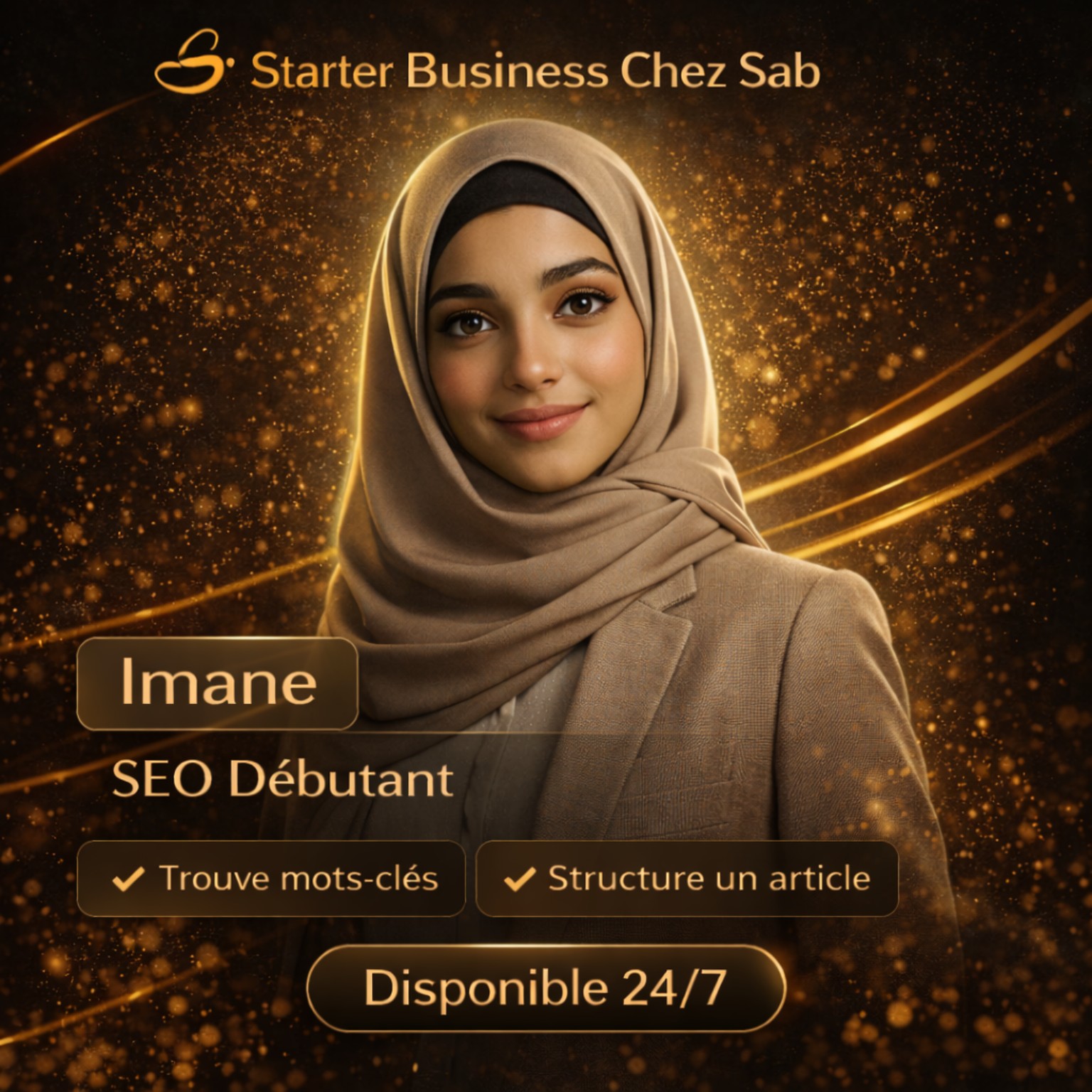 Imane – SEO Débutant & Référencement Google | Visibilité Organique 24/7